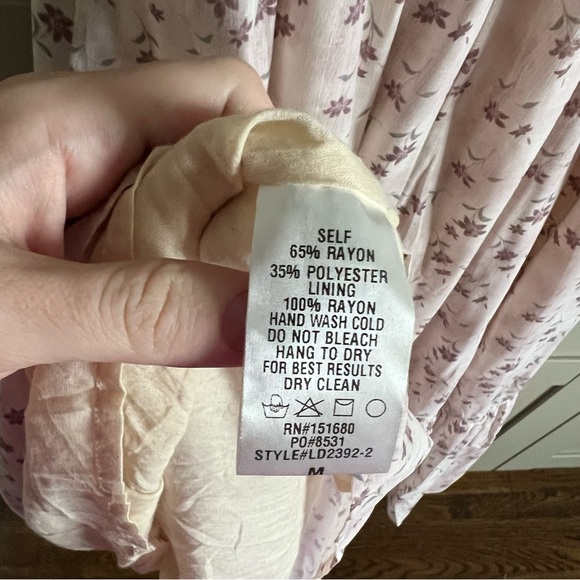 Floral Ruffle Sleeve Maxi Dress- Petal and Pup - Picture 7 of 8